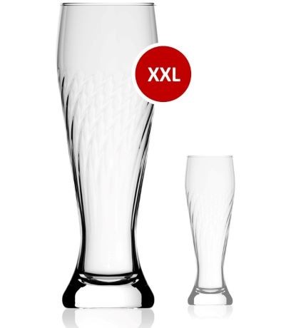 Weizenbier XXL Riesen-Glas
